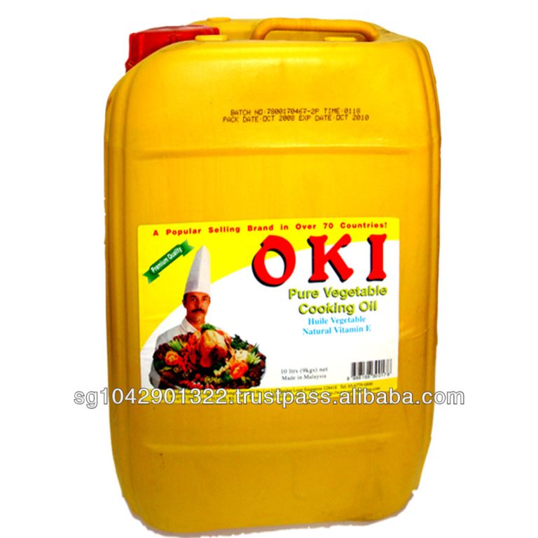 Palm olein cooking oil