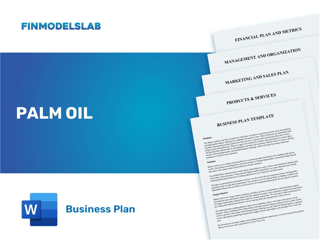 How to start palm oil business