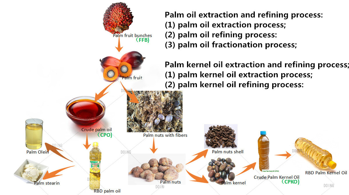 How is palm oil made