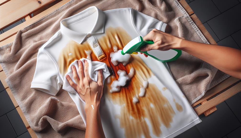 How to remove palm oil from clothes